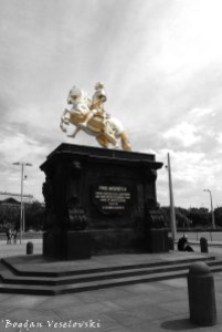 03. Golden Rider - Equestrian statue of August the Strong (Goldener Reiter - August der Starke Reiterstandbild)