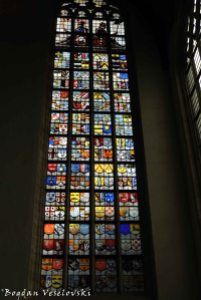 10. Stained glass in the Old Church (Oude Kerk)
