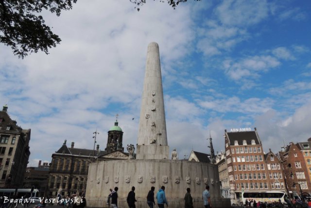 13. National Monument (Nationaal Monument) - 1956 World War II monument on Dam Square
