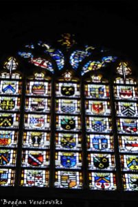 39. Stained glass - Our Blessed Lady of the Sablon Church (Église Notre-Dame du Sablon)