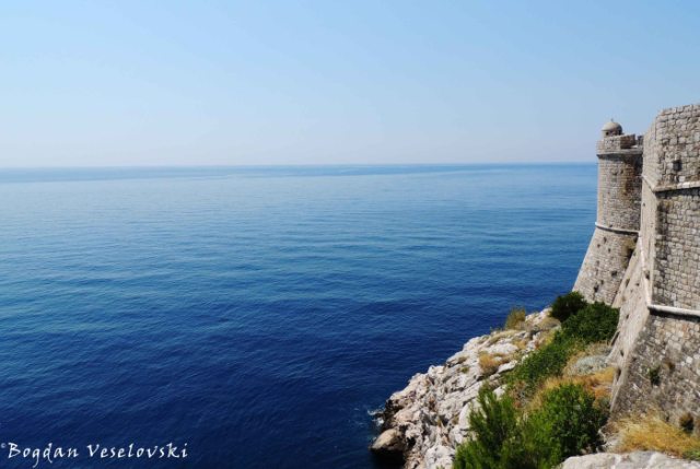 13. City Walls & Adriatic Sea