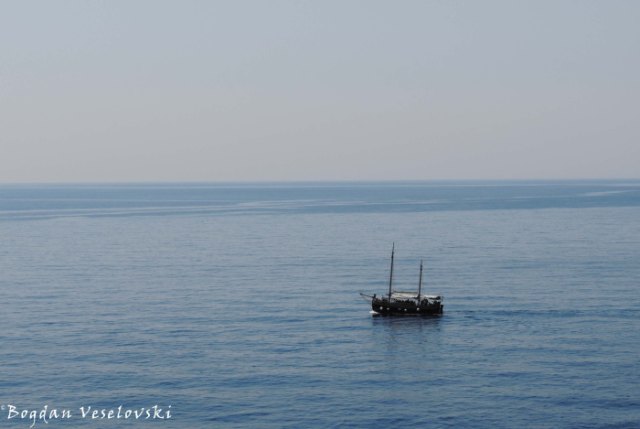 14. Boat on the Adriatic Sea