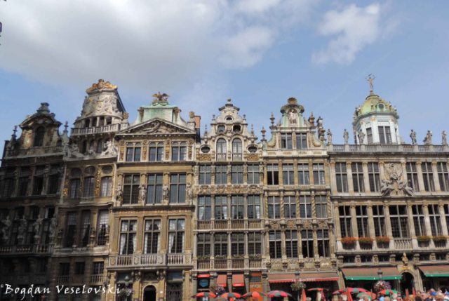 09. Guildhalls in Grand Place (Grote Markt)