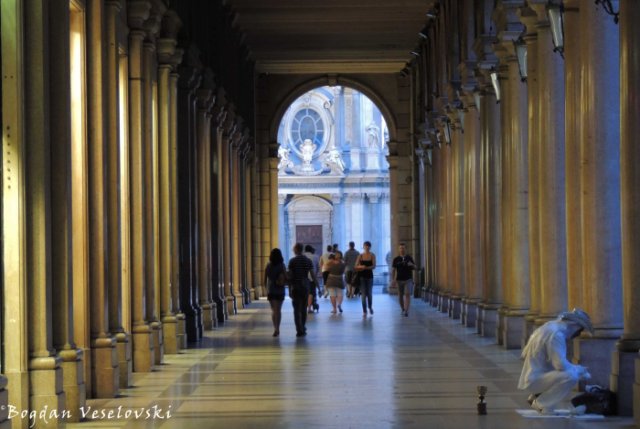 15. Portico towards Church of San Carlo