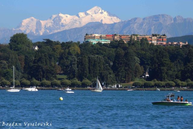 17. Lake Geneva & Mont Blanc
