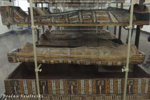 Sarcophagi in Museo Egizio