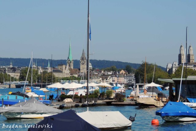 21. Boats on Lake Zürich