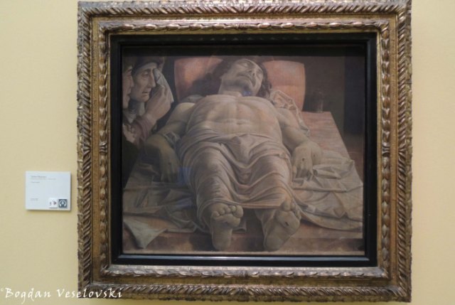 27. Pinacoteca di Brera - 'Lamentation over the Dead Christ' by Andrea Mantegna