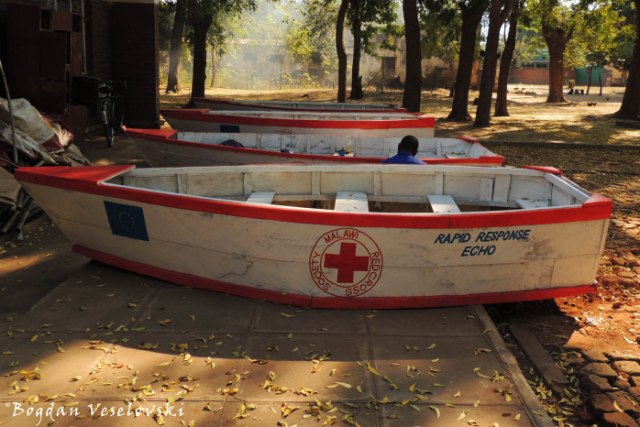 Red Cross boats