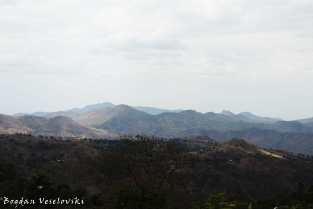 View of Chididi mountains from Mchacha