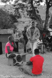 Drama in Mkhutche village