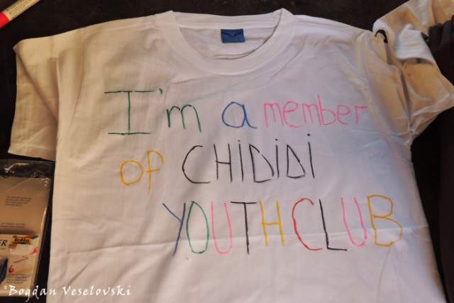 'I am a member of Chididi Youth Club'