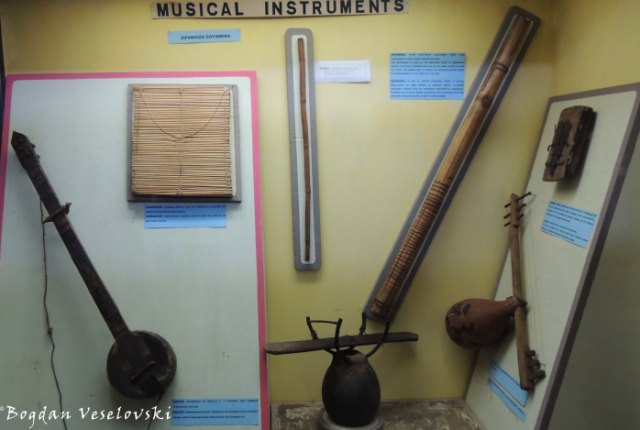 Musical instruments (Blantyre Museum)