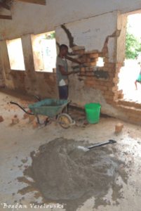 Renovating the primary school