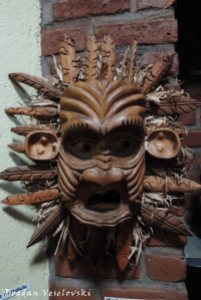Mask in Kungoni Art Gallery