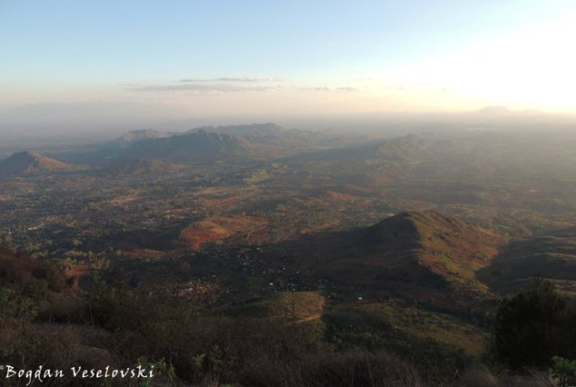 Zomba seen from the plateau