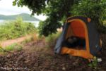 Wild camping in Lake Malawi National Park (Cape Maclear)