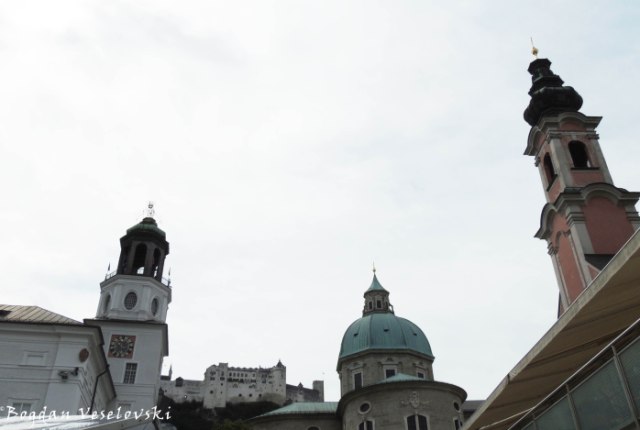 Glockenspiel, Hohensalzburg Castle, Salzburg Cathedral & St. Michael's Church (Glockenspiel, Festung Hohensalzburg, Salzburger Dom & Michaelskirche)