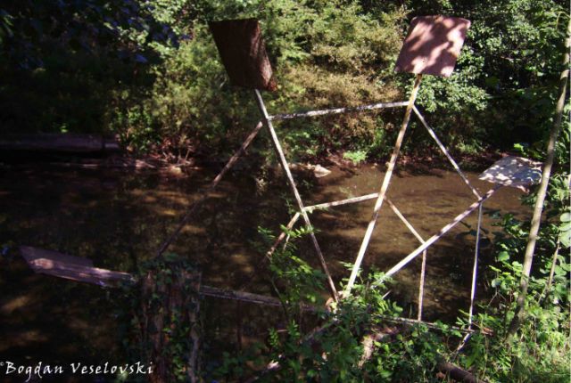 Water wheel of a watermill