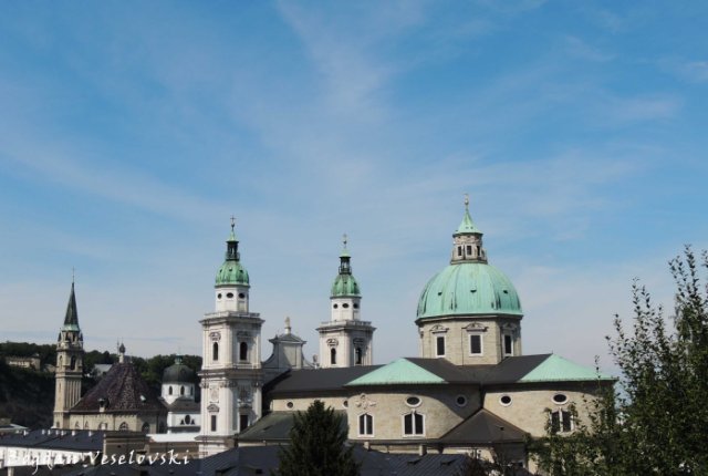 Franciscan Church & Salzburg Cathedral