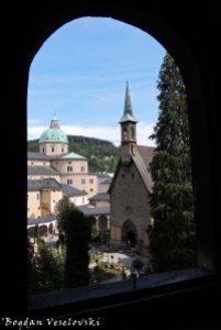 Salzburg Cathedral & Margaret Chapel - view from Catacombs (Margarethenkapelle & Salzburger Dom)