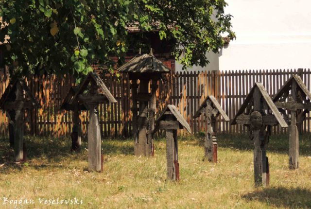 Cemetery in Golești Musuem