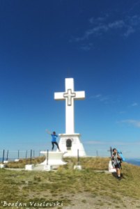 Cross on Giumalău summit