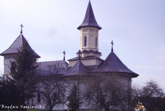 Church of Mănăstirea Humorului village