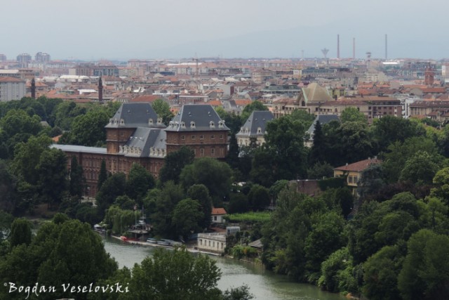 River Po, Valentino Castle & Botanical Garden of the university of Turin