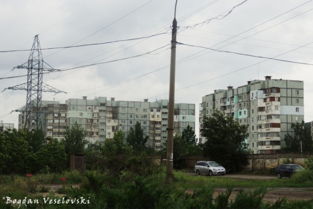Apartment blocks in Tiraspol