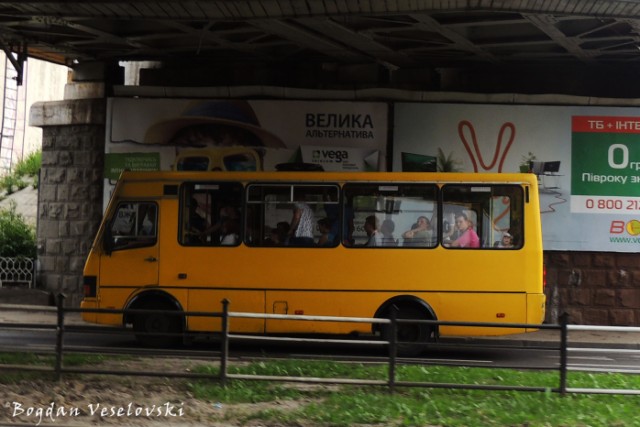 Bogdan (Богдан) bus in Lviv