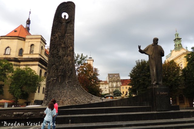 Monument to Taras Shevchenko (Пам'ятник Тарасові Шевченку у Львові)