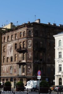Building in the former Warsaw Ghetto