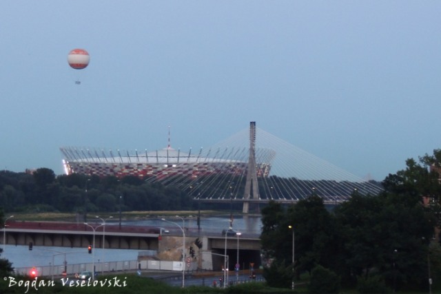 Holy Cross Bridge & National Stadium, Warsaw (Most Świętokrzyski & Stadion Narodowy w Warszawie)