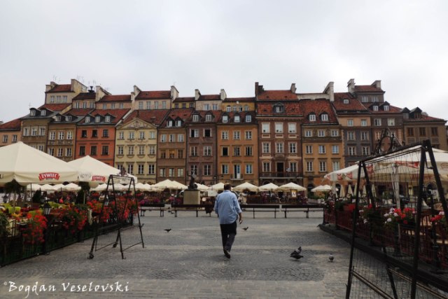 Warsaw's Old Town Market Place - Bars's Side (Rynek Starego Miasta)