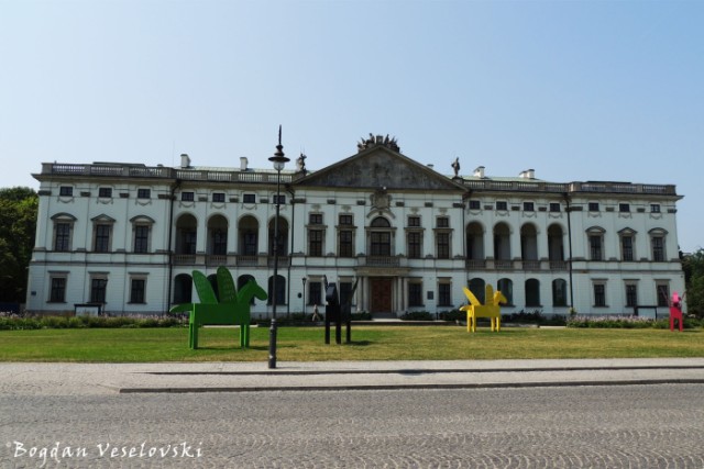 Krasiński Palace, Palace of the Commonwealth - National Library, Special Collections Building (Pałac Krasińskich, Pałac Rzeczypospolitej - Siedziba zbiorów specjalnych Biblioteki Narodowej)