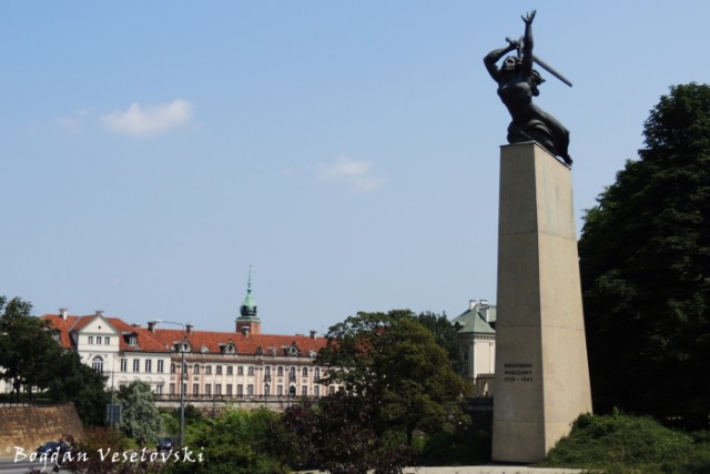 Warsaw Nike, Monument to the Heroes of Warsaw (Warszawska Nike - Pomnik Bohaterów Warszawy)