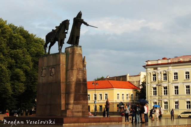 Gediminas Monument in Vilnius