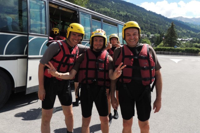 Ready for rafting