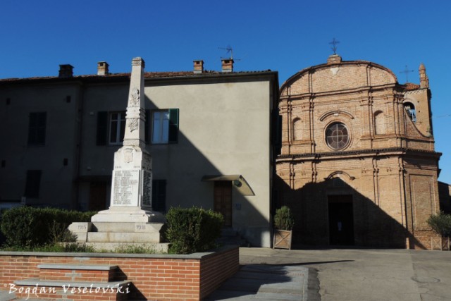 Chiesa parrocchiale di S. Maria Archenda e SS. Stefano e Genesio, Rocca d'Arazzo