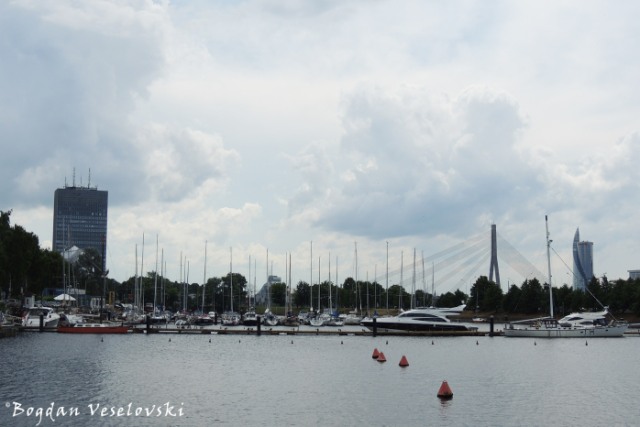 Yacht port, Riga
