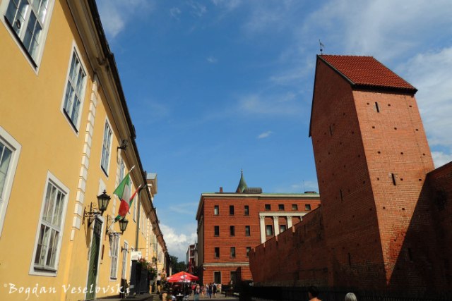 Torna iela - Jacob’s Barracks, Ramer Tower & City walls, Riga