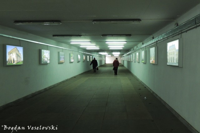Underground pedestrian passageway from Piața Presei
