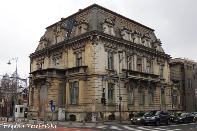 174, Calea Victoriei - Cesianu House (former German Legation ^ Constatntin Tanase Theatre ^ Vicctoria Casino, 19th century, academic eclectic style)