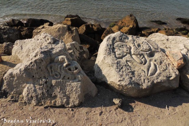 Aztec signs in Balchik