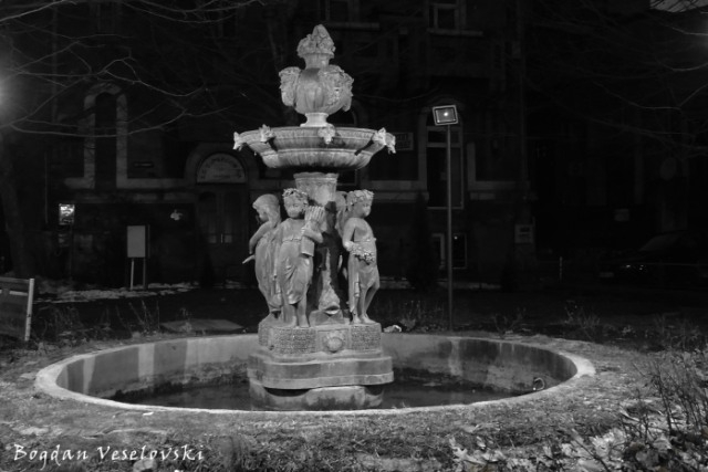 The Four Seasons Fountain on Carol I Blvd corner with Armand Calinescu Str., Bucharest