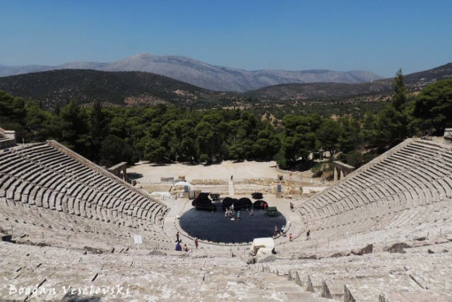 The ancient theatre of Epidaurus