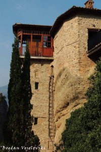 Ladder (The Holy Monastery of Roussanou - Saint Barbara, Meteora)