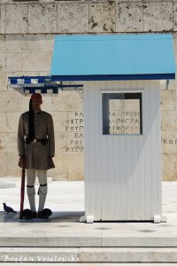 Προεδρική Φρουρά (Presidential Guard - Evzone guarding the Tomb of the Unknown Soldier in Athens)