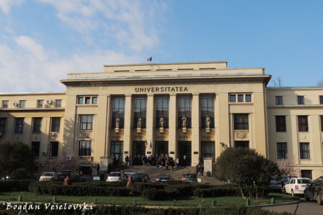 36-46, M.Kogălniceanu Blvd. - Palatul Facultății de Drept, Rectoratul Universității din București (Palce of the Faculty of Law, Rectorate of the University of Bucharest)